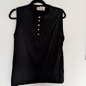 Yves Saint Laurent Black Tank Top (like new!)